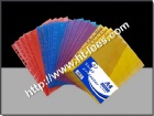 11-hole color pocket Sheet Protector